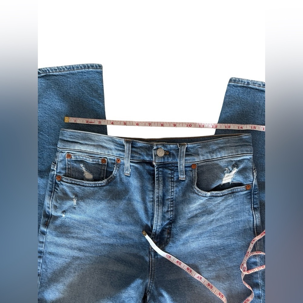 Madewell The Perfect Vintage Jean in Light Denman Wash & Distressed | Size 29 - Picture 12 of 16